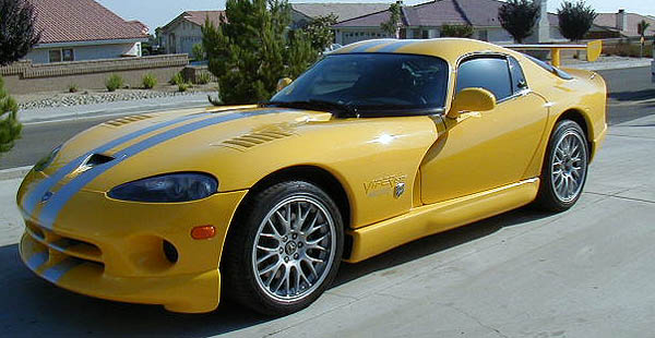 Yellow SRT with stripes | Viper Club of America Discussion Forums